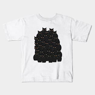 Black Cats Kids T-Shirt